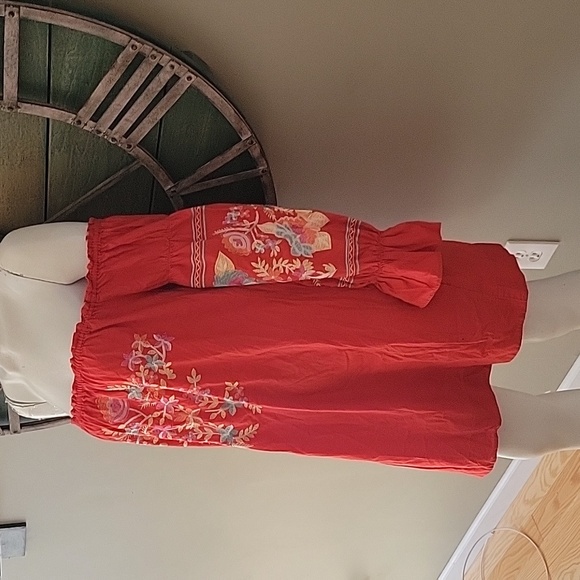 Free People Fleur Du Jour Enchanted Embroidered Mini Dress - Picture 3 of 16